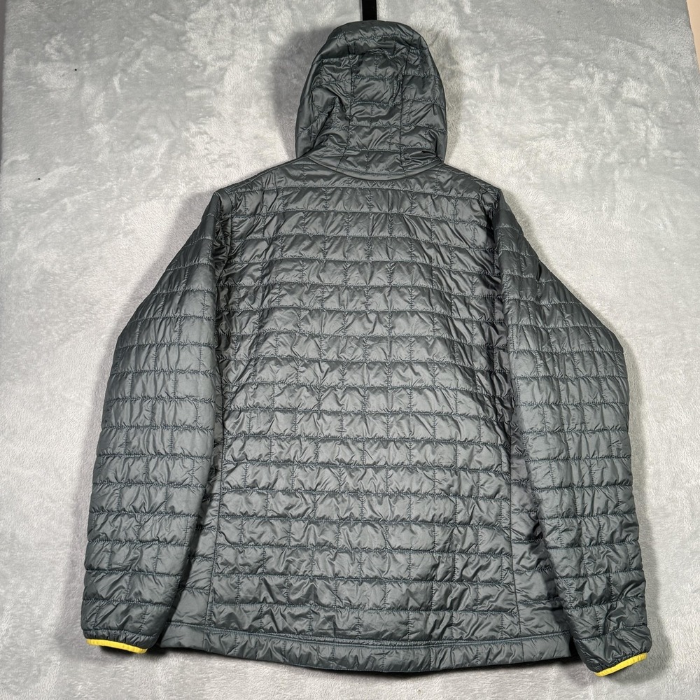 Patagonia Jacket Mens XXL Green Nano Puff Bivy Pullover Hoody 1/4 Zip Puffer - Picture 8 of 9